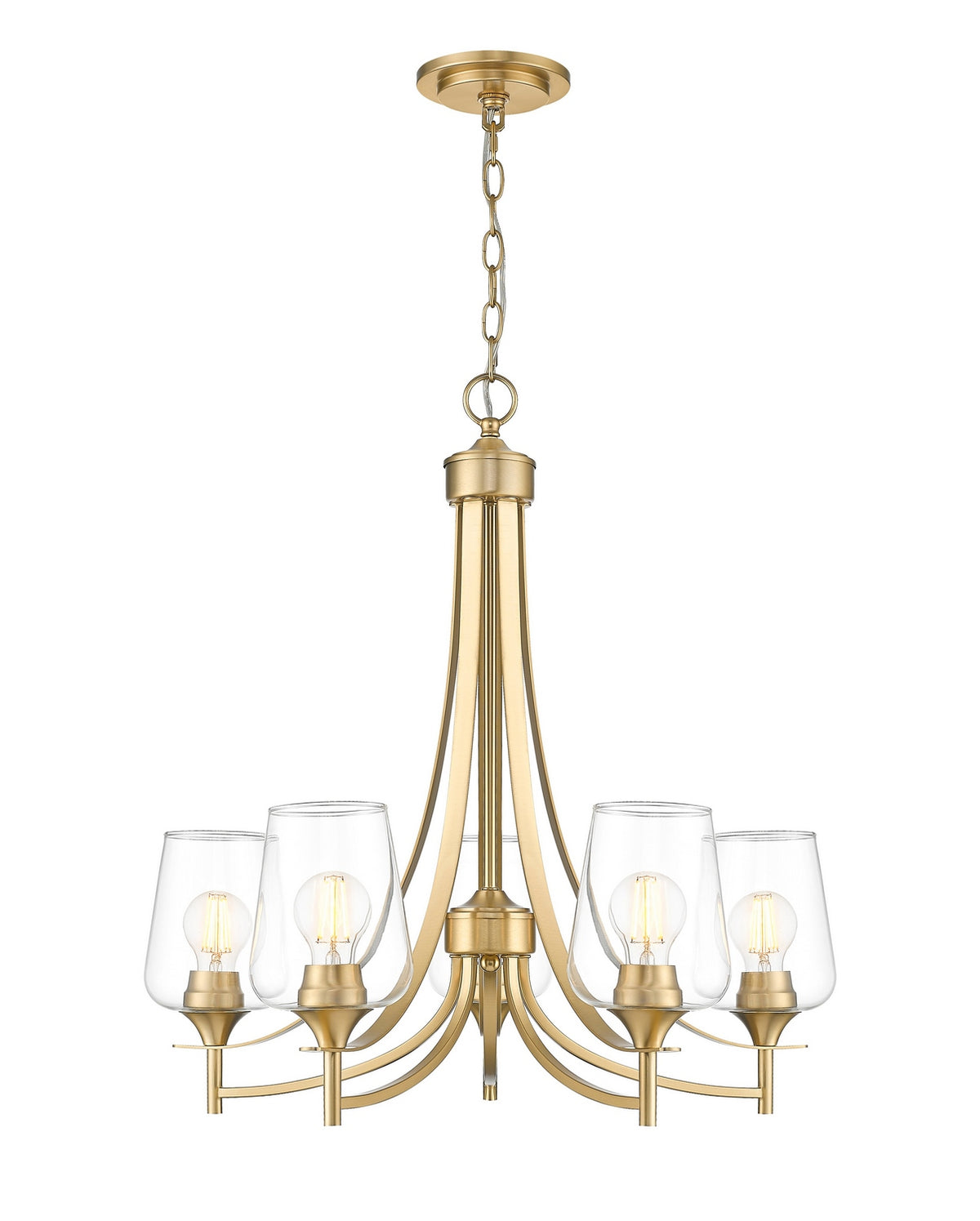 Lustre Joliet Laiton bruni, 25" – Z-Lite