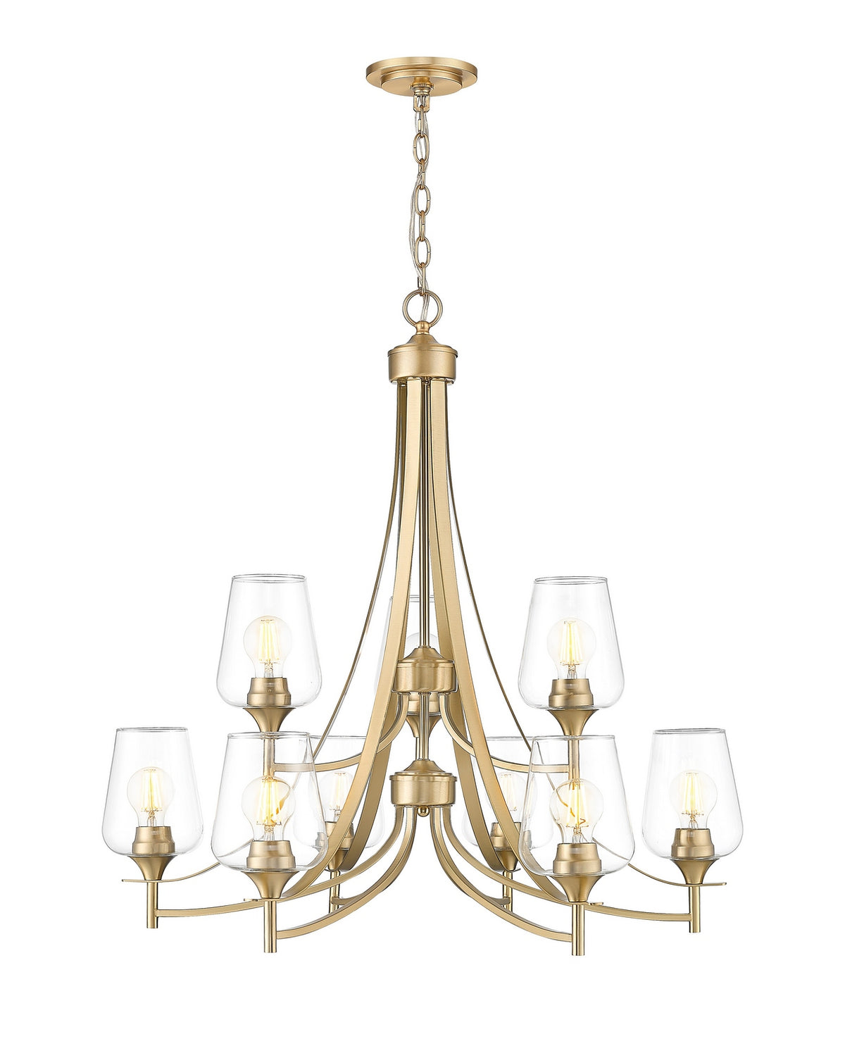 Lustre Joliet Laiton bruni, 31" – Z-Lite