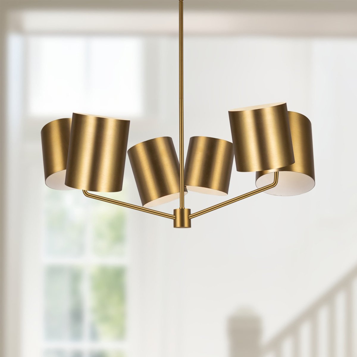 Chandelier Keiko - Or brossé by Kuzco Lighting | Luminaires & cie