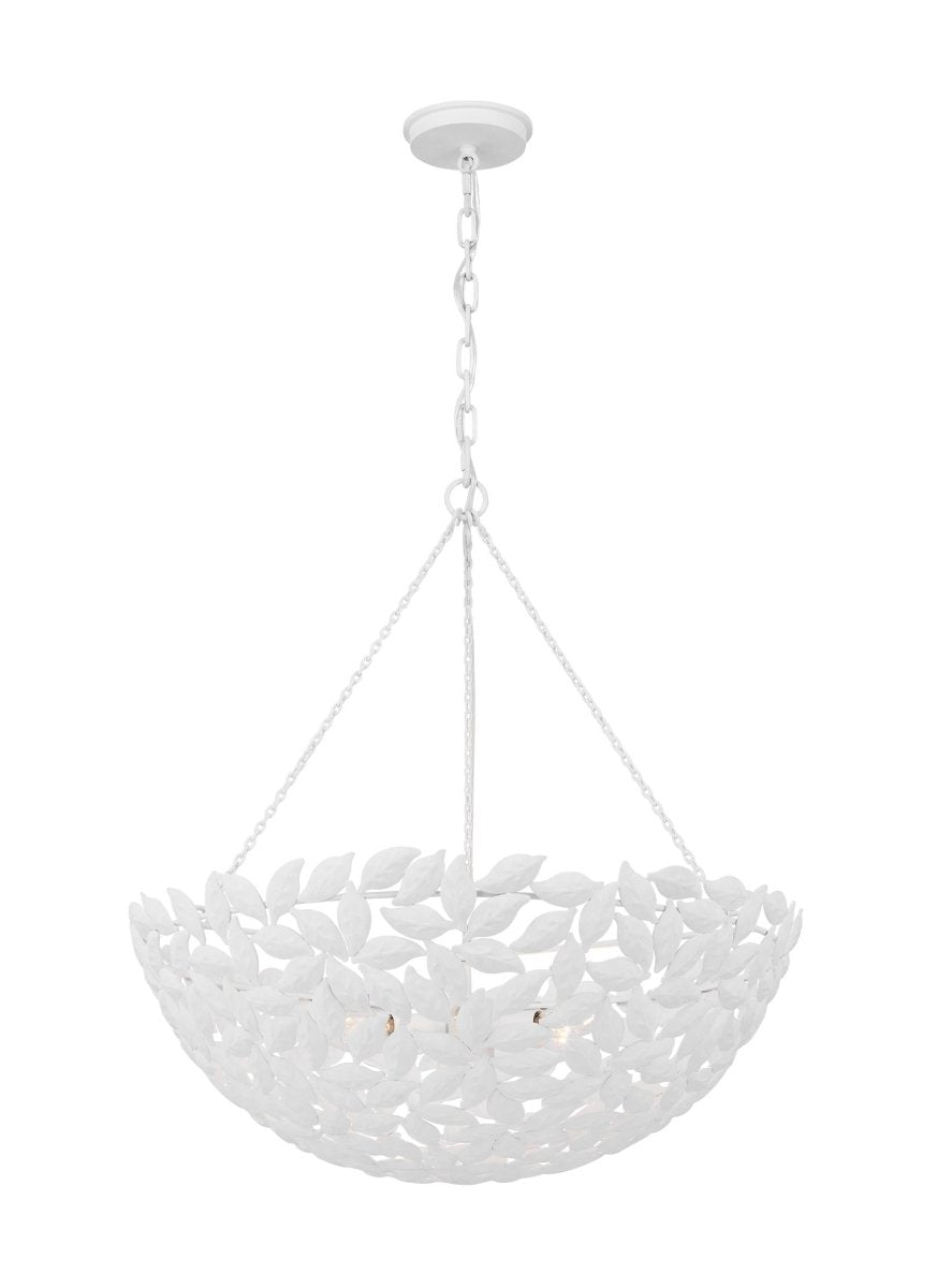 Chandelier Kelan - Blanc texturé 23 3/4" by Visual Comfort Studio | Luminaires & cie