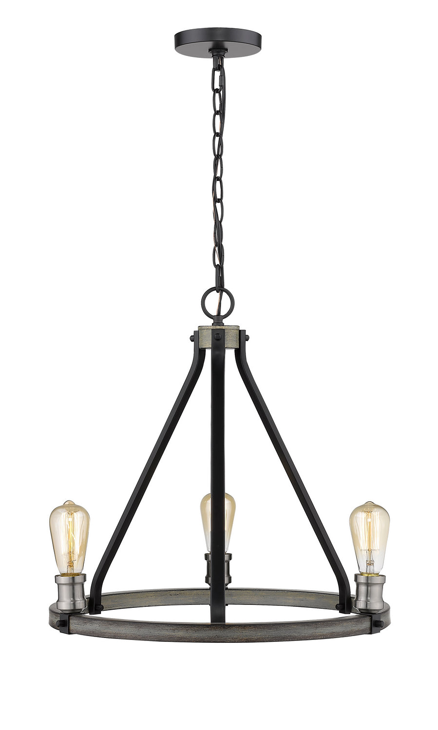 Lustre Kirkland Bardeau gris cendré, 20" – vue 3