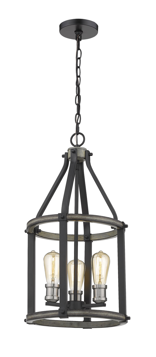 Lustre Kirkland Bardeau gris cendré, 12" – vue 4