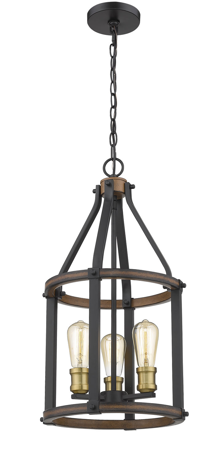 Lustre Kirkland Acajou rustique, 12" – vue 3