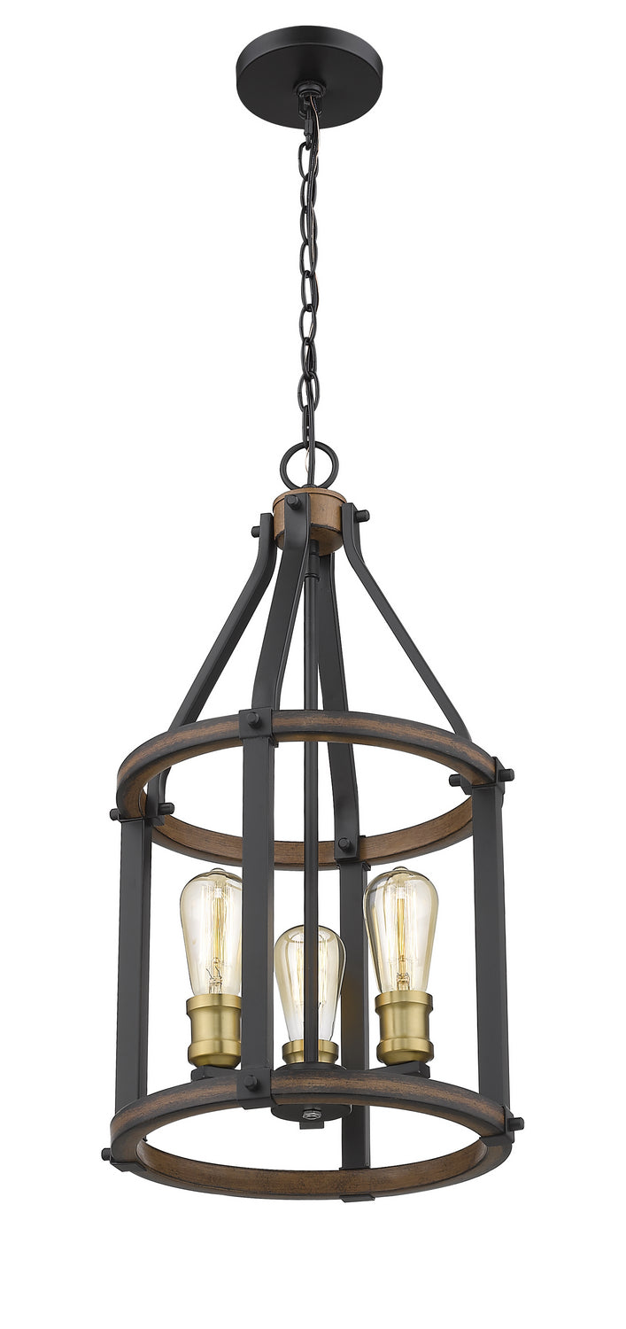 Lustre Kirkland Acajou rustique, 12" – vue 4