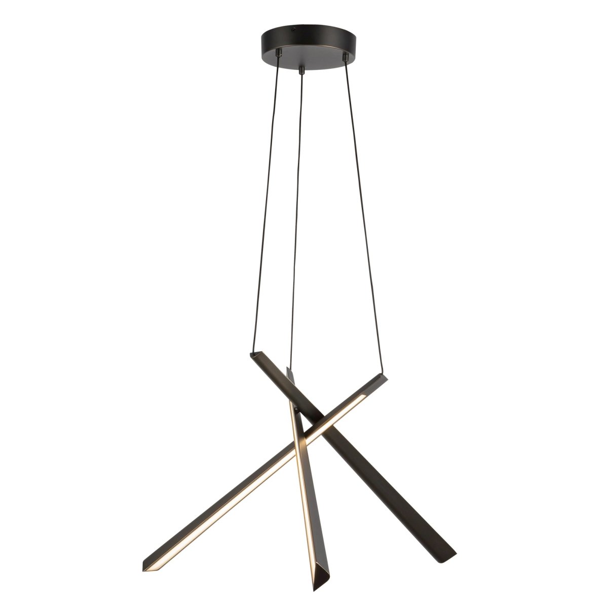 Chandelier Lex - Bronze urbain by Kuzco Lighting | Luminaires & cie