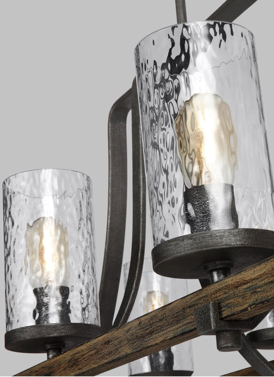 Chandelier linéaire Angelo - by Visual Comfort Studio | Luminaires & cie