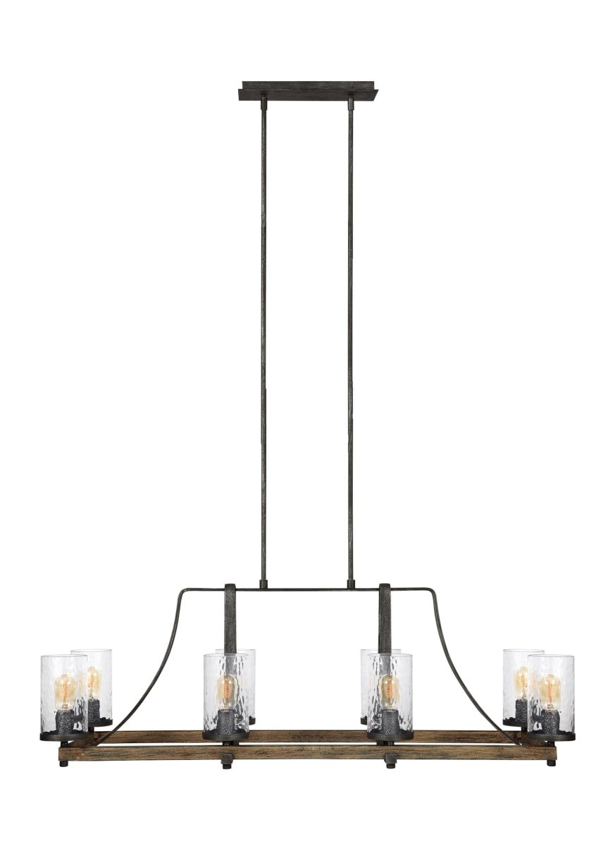 Chandelier linéaire Angelo - by Visual Comfort Studio | Luminaires & cie