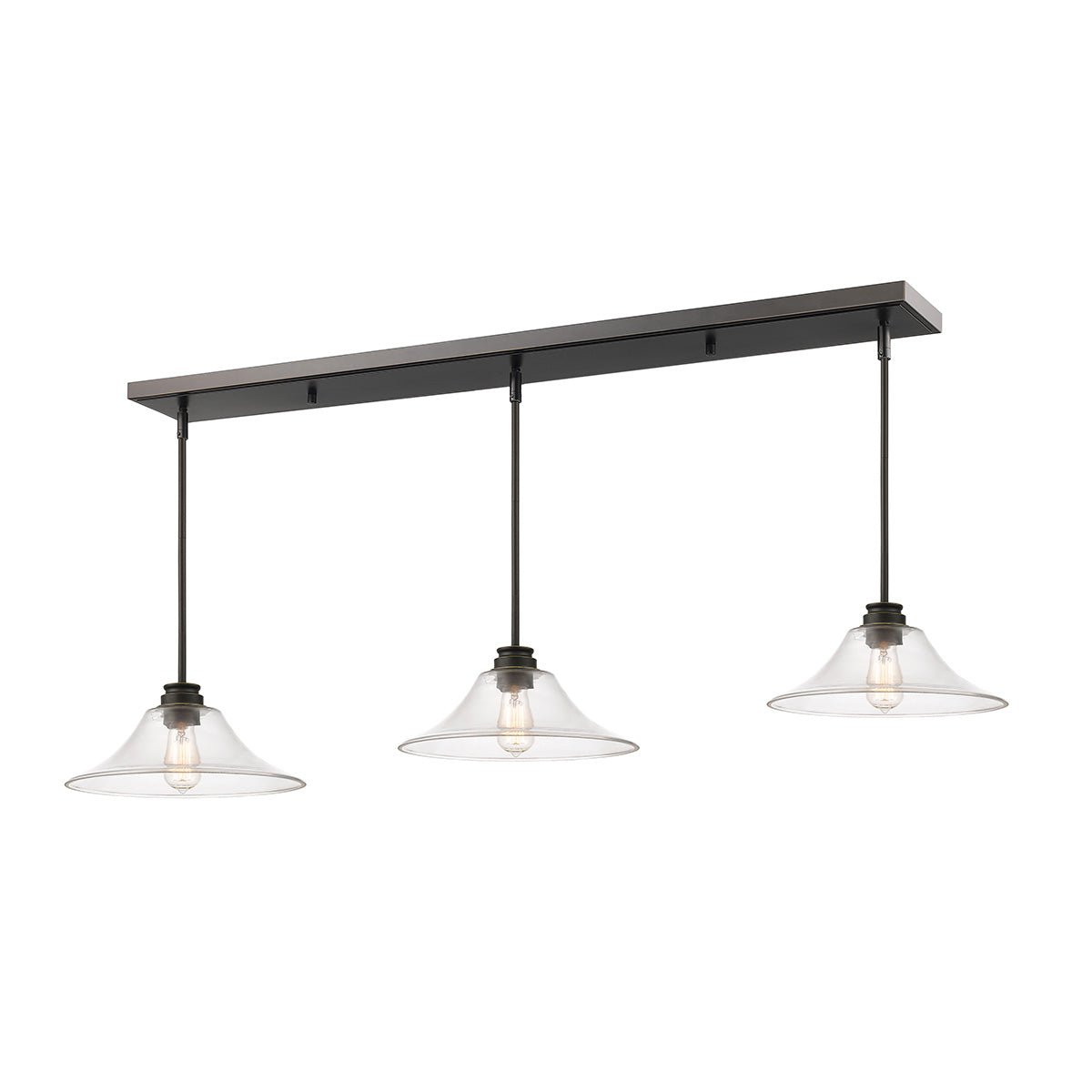 Chandelier linéaire Annora