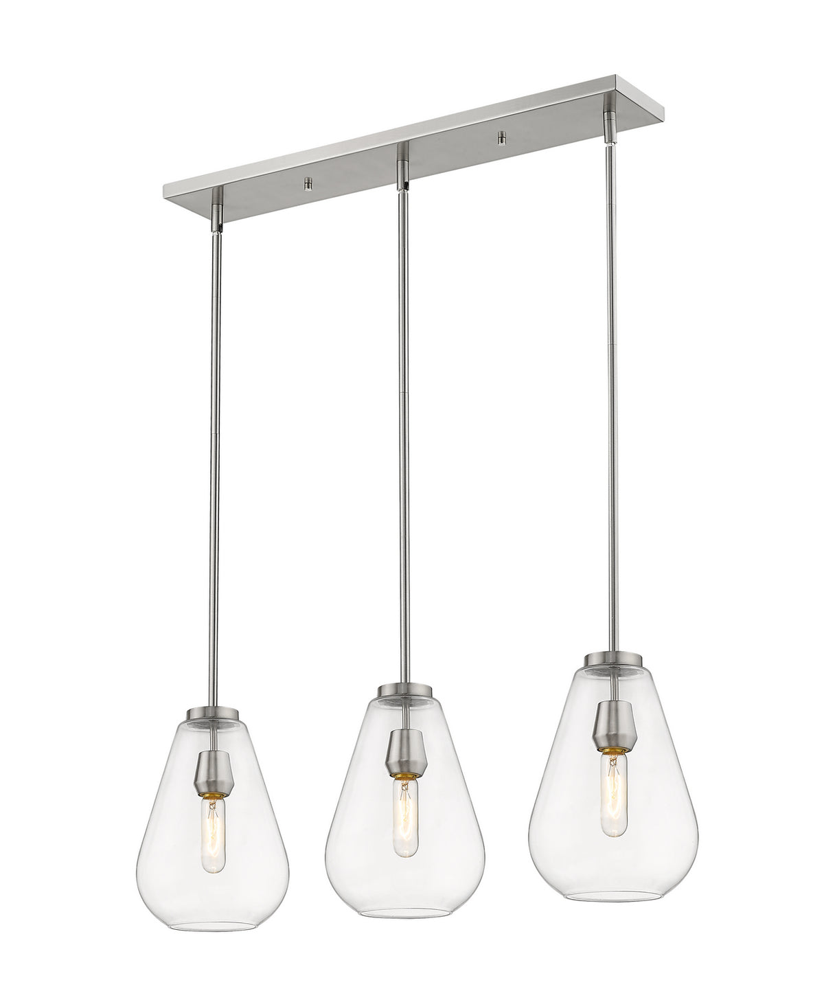 Suspension linéaire Ayra Nickel brossé – Z-Lite