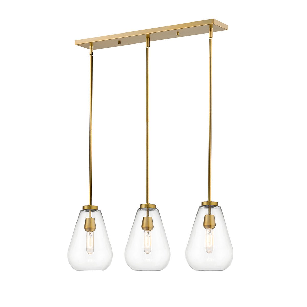 Chandelier linéaire Ayra
