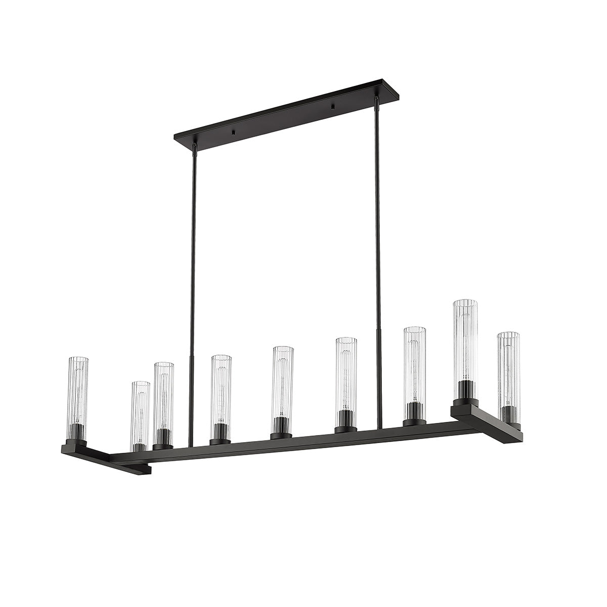 Chandelier linéaire Beau - Bronze 56" 16" by Z - Lite | Luminaires & cie