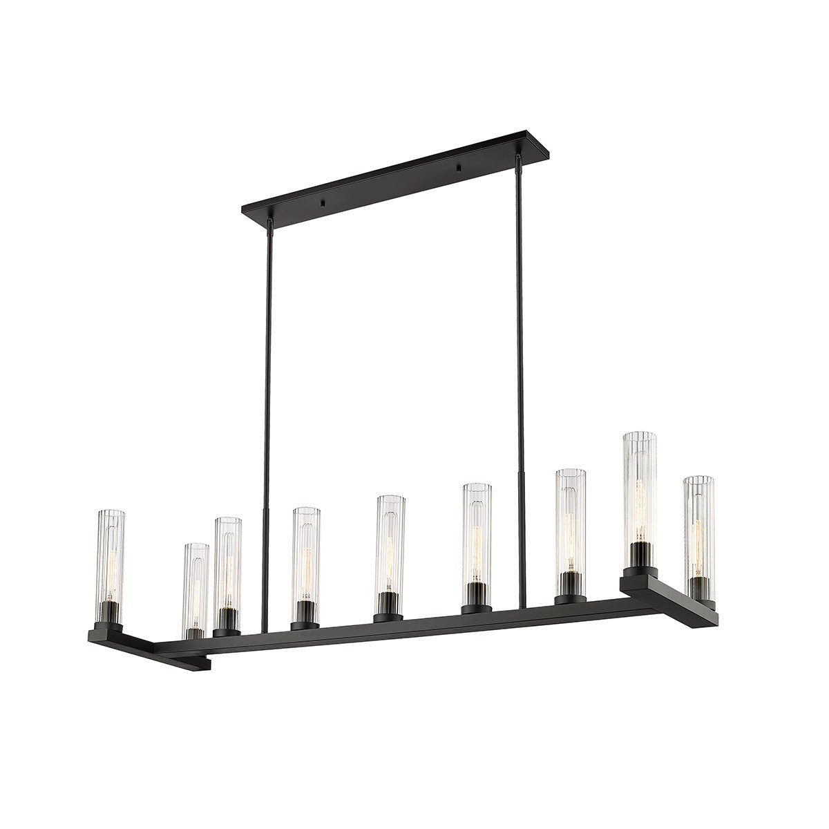 Chandelier linéaire Beau - Bronze 56" 16" by Z - Lite | Luminaires & cie