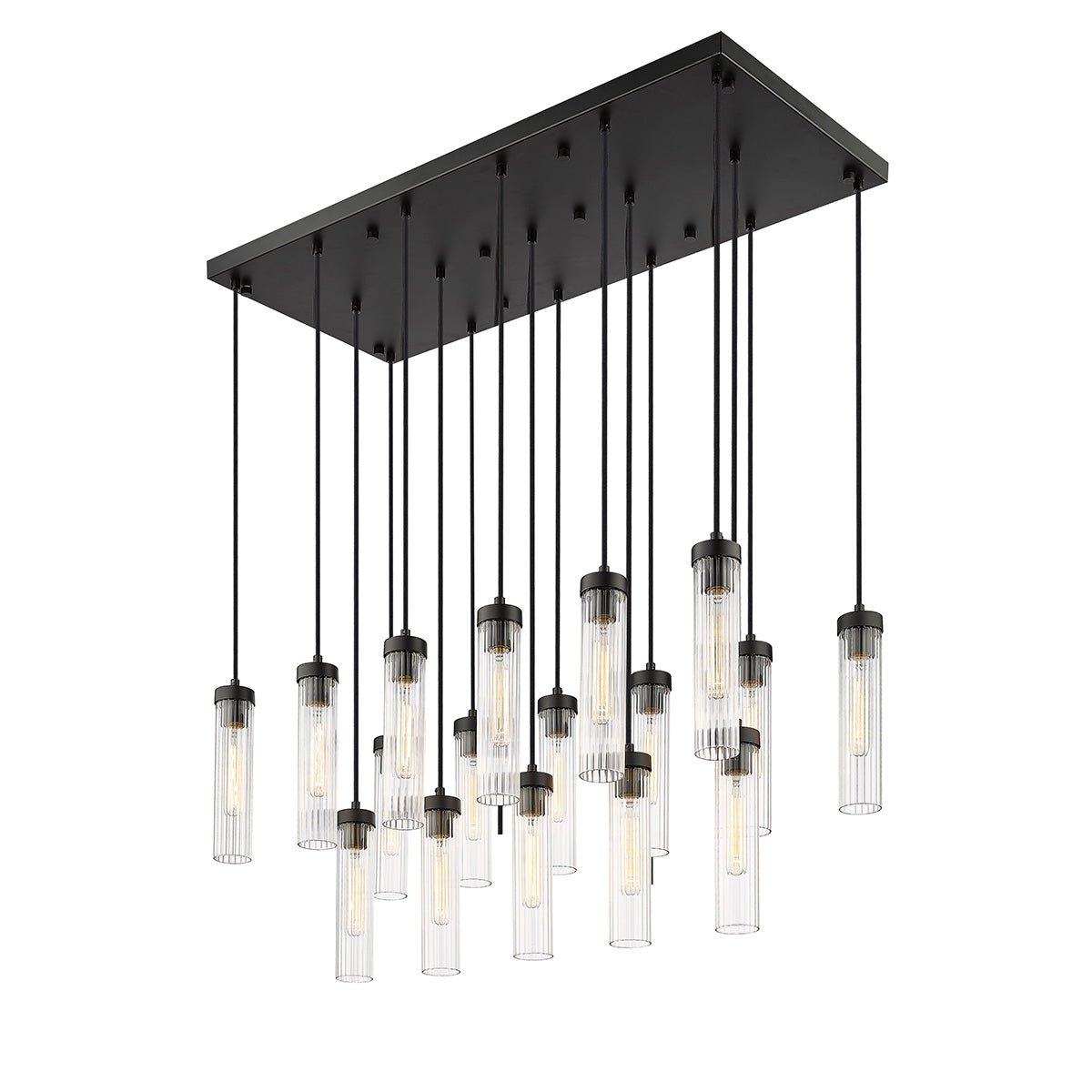 Chandelier linéaire Beau