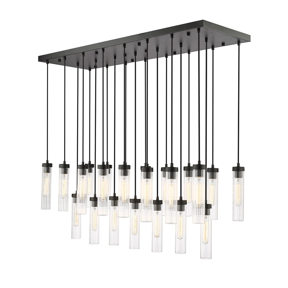 Chandelier linéaire Beau