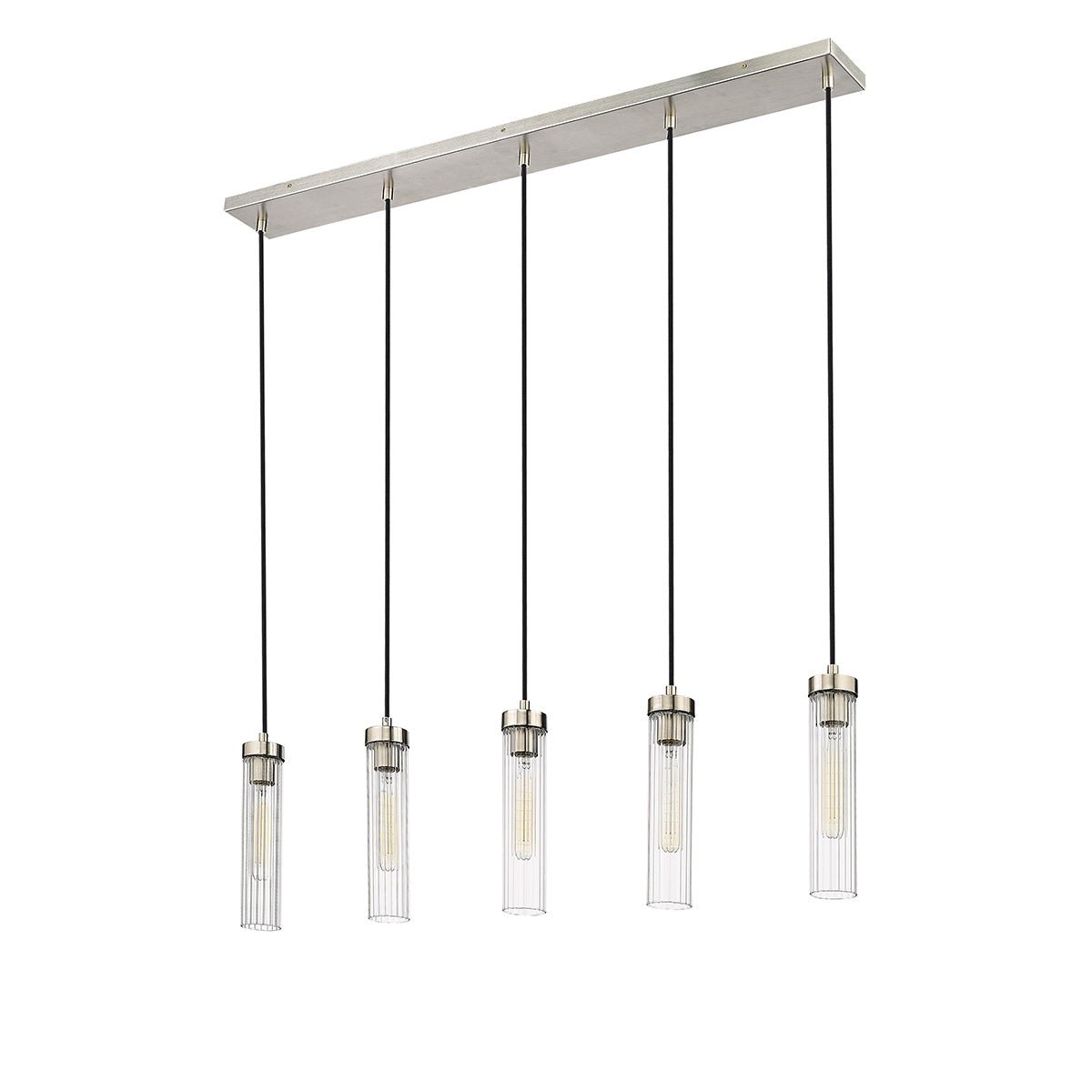 Chandelier linéaire Beau