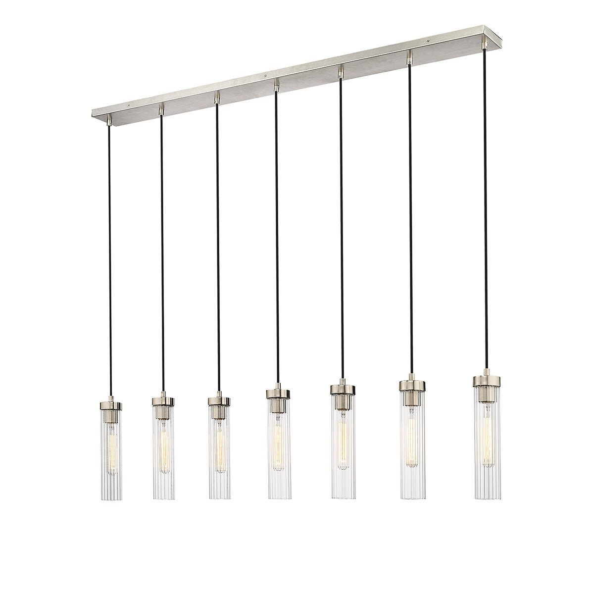 Chandelier linéaire Beau
