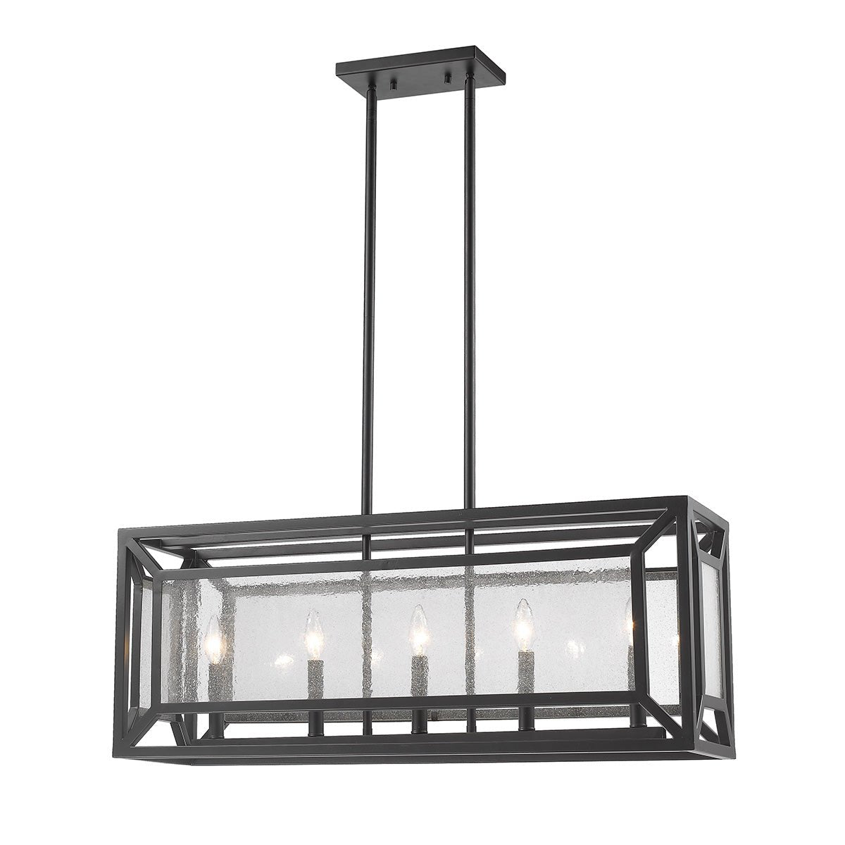 Chandelier linéaire Braum - by Z - Lite | Luminaires & cie