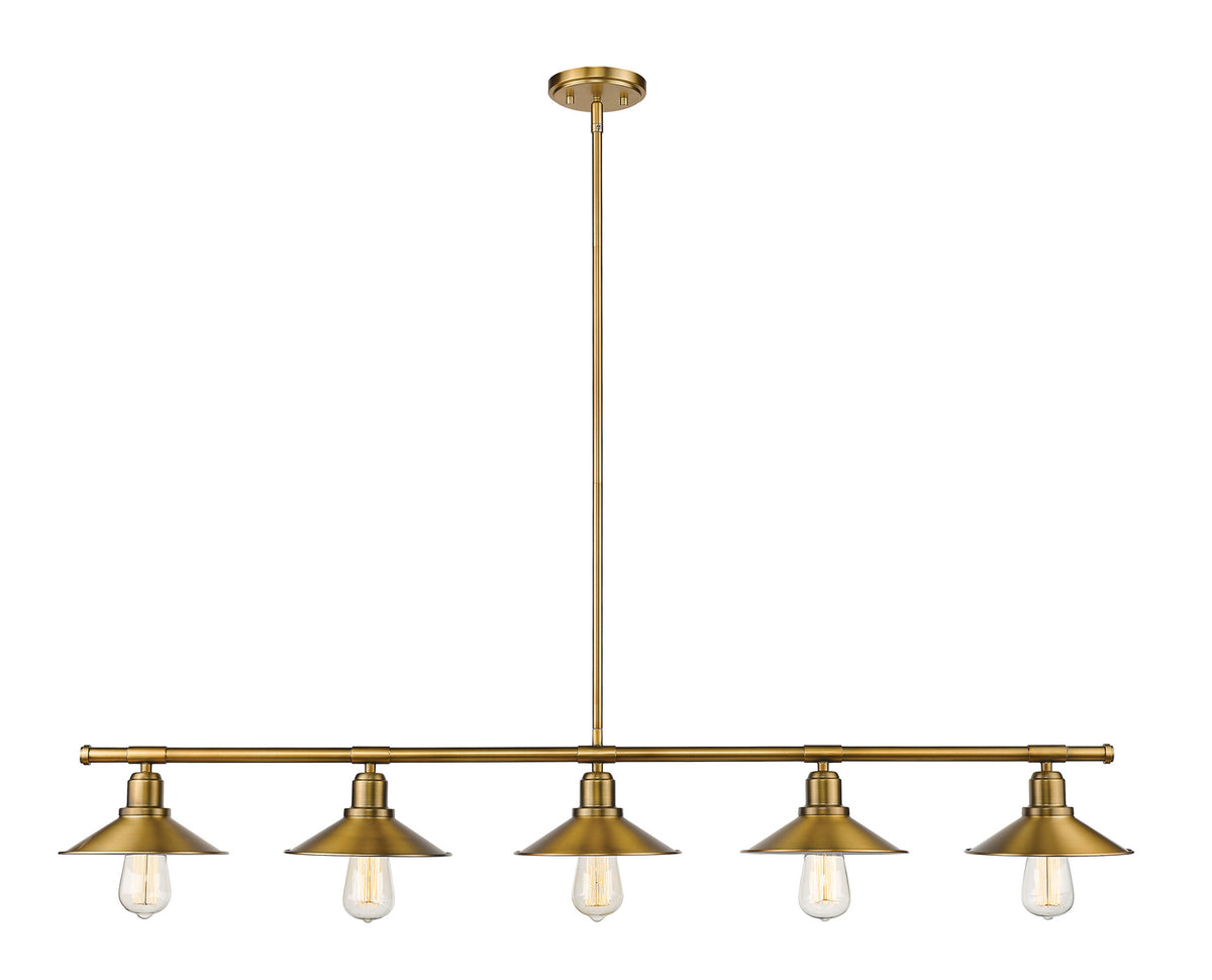 Suspension linéaire Casa Laiton de fonderie, Laiton usine – Z-Lite
