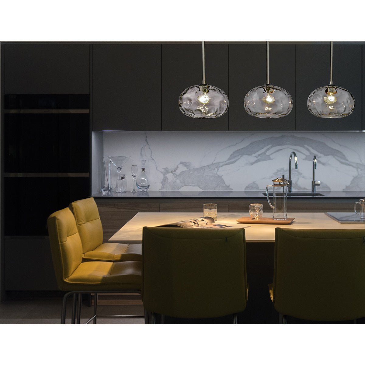 Chandelier linéaire Chloe