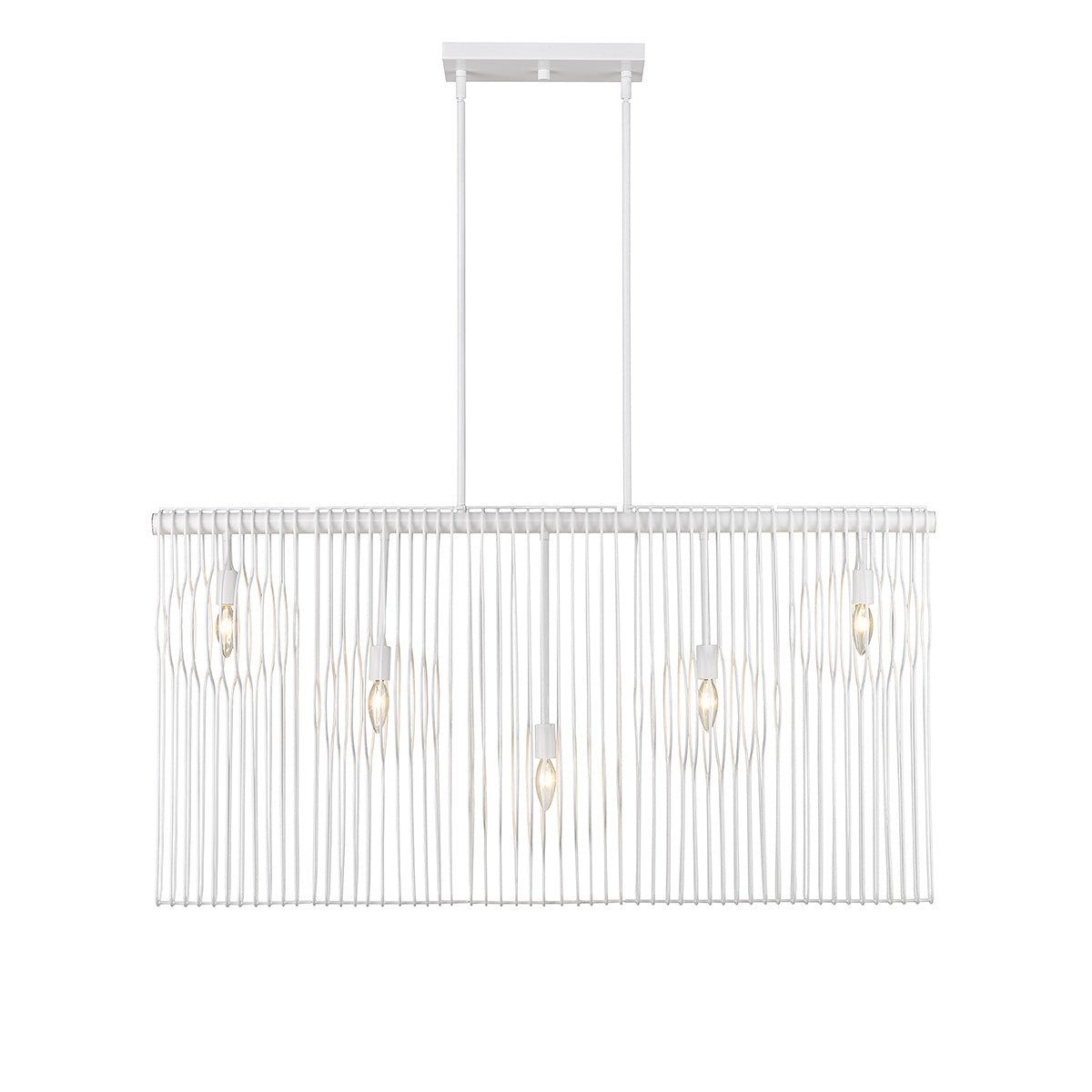 Chandelier linéaire Contour