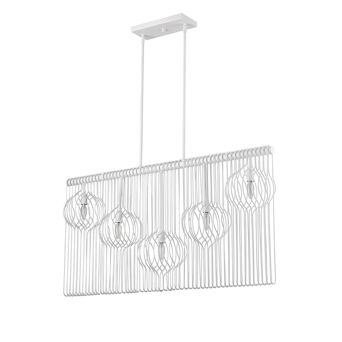 Chandelier linéaire Contour