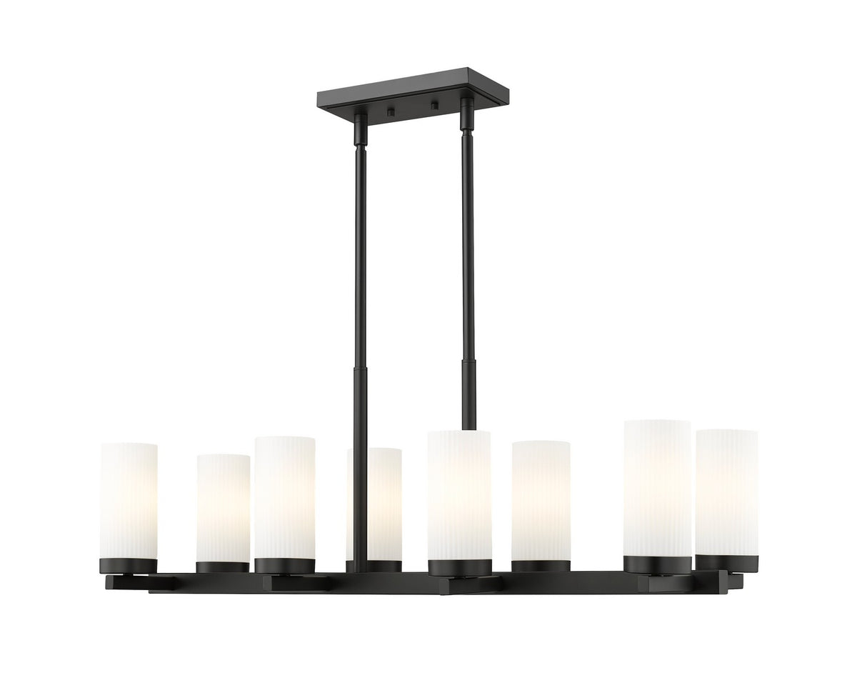 Suspension linéaire Danica Noir mat – Z-Lite