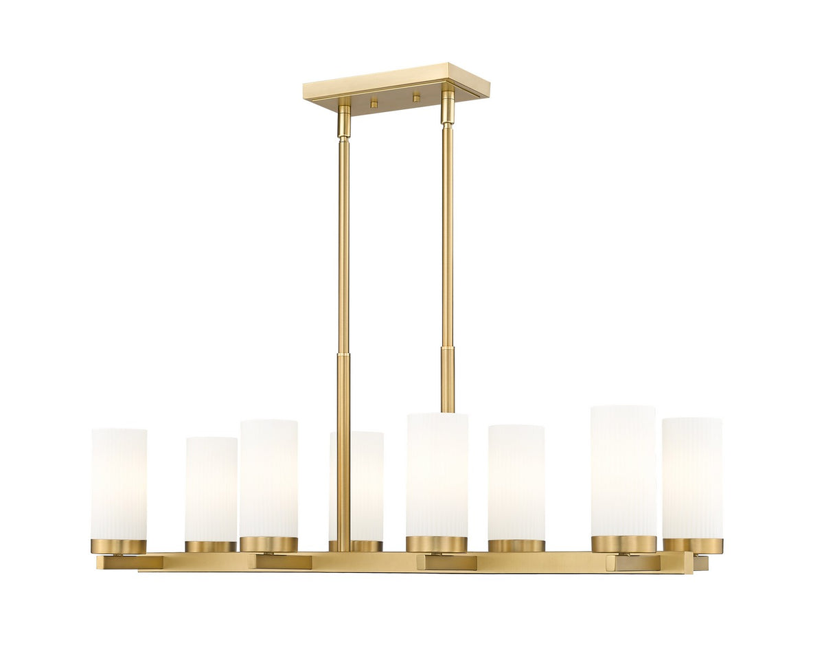 Suspension linéaire Danica Or moderne – Z-Lite