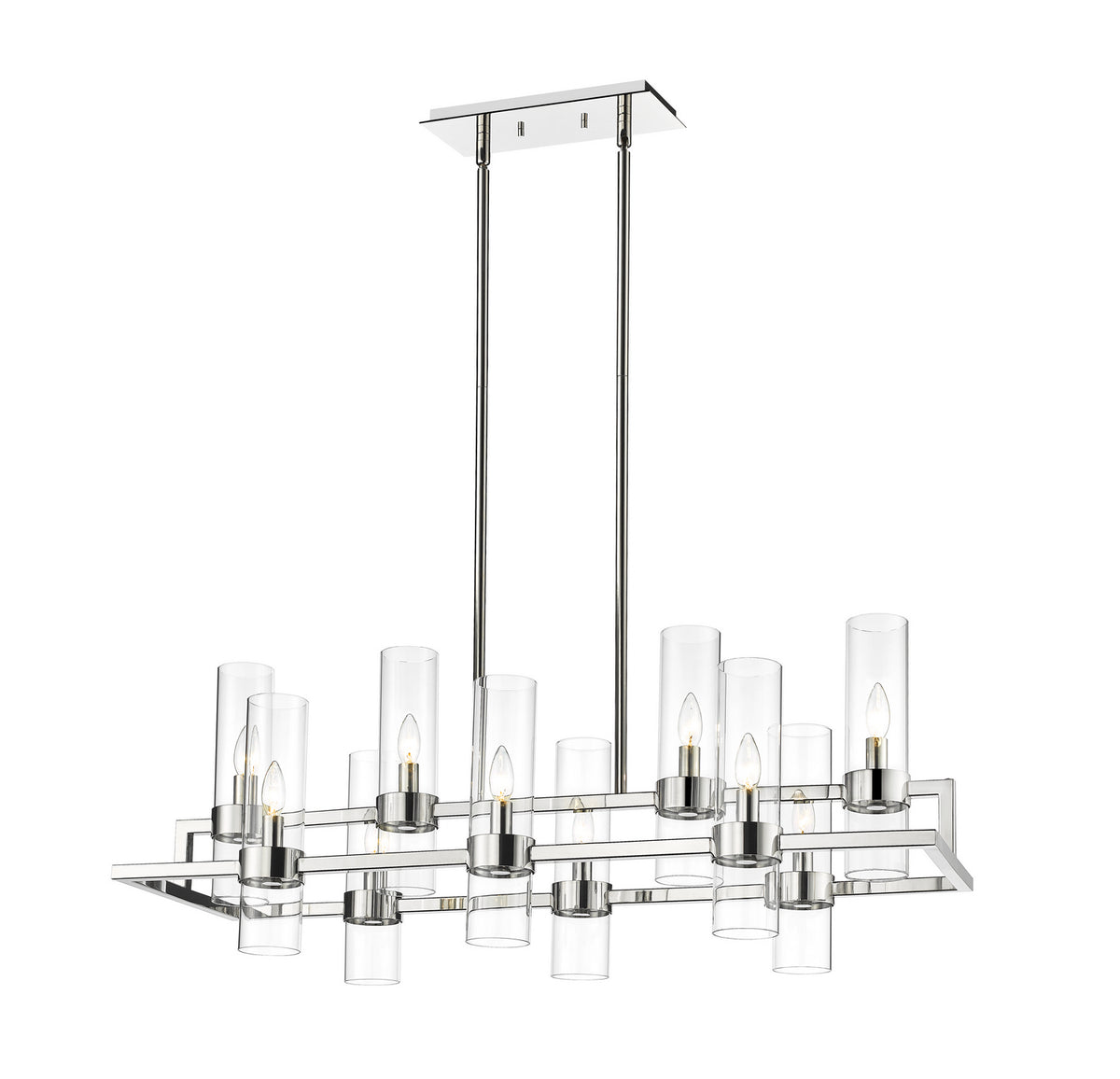 Suspension linéaire Datus Nickel poli – Z-Lite