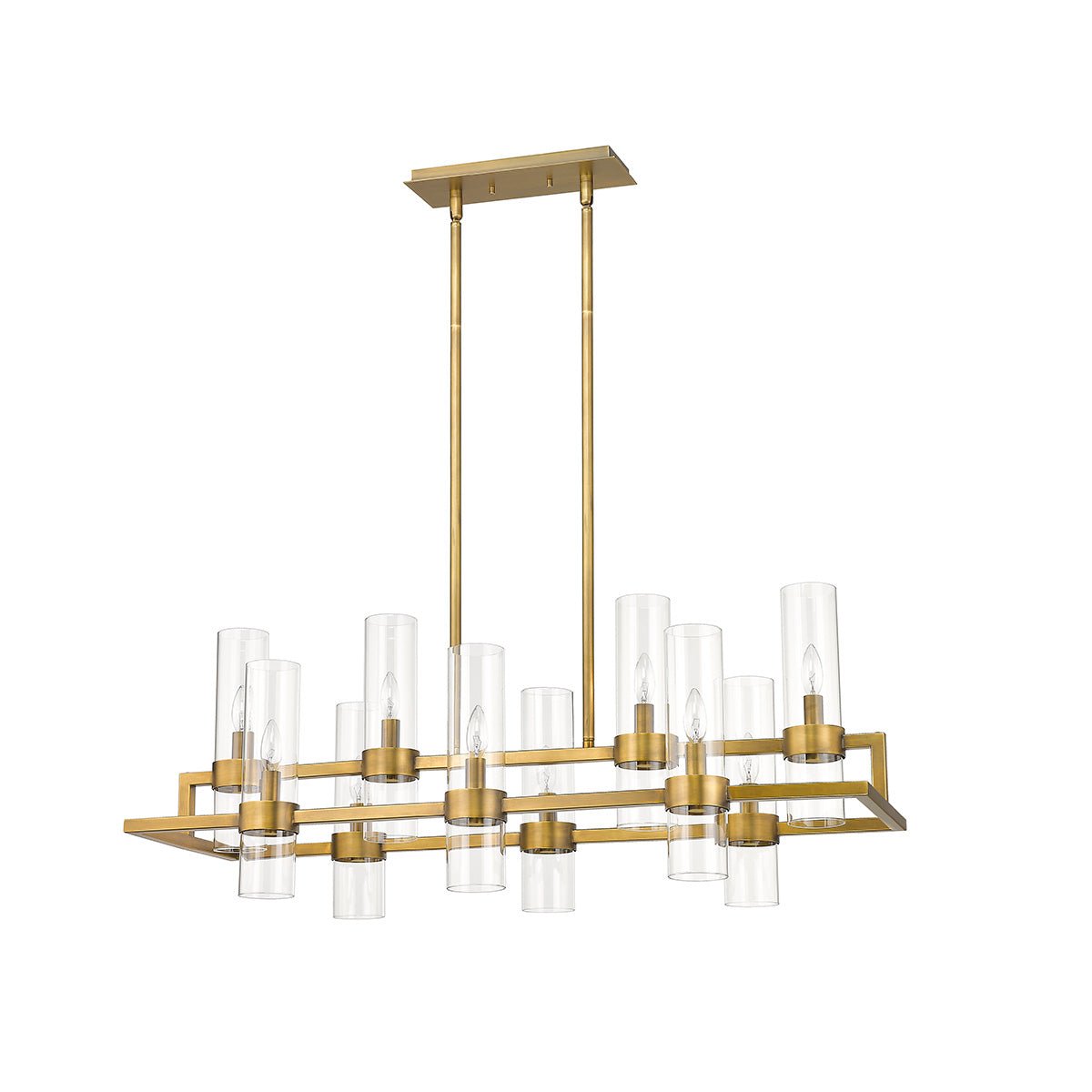 Chandelier linéaire Datus