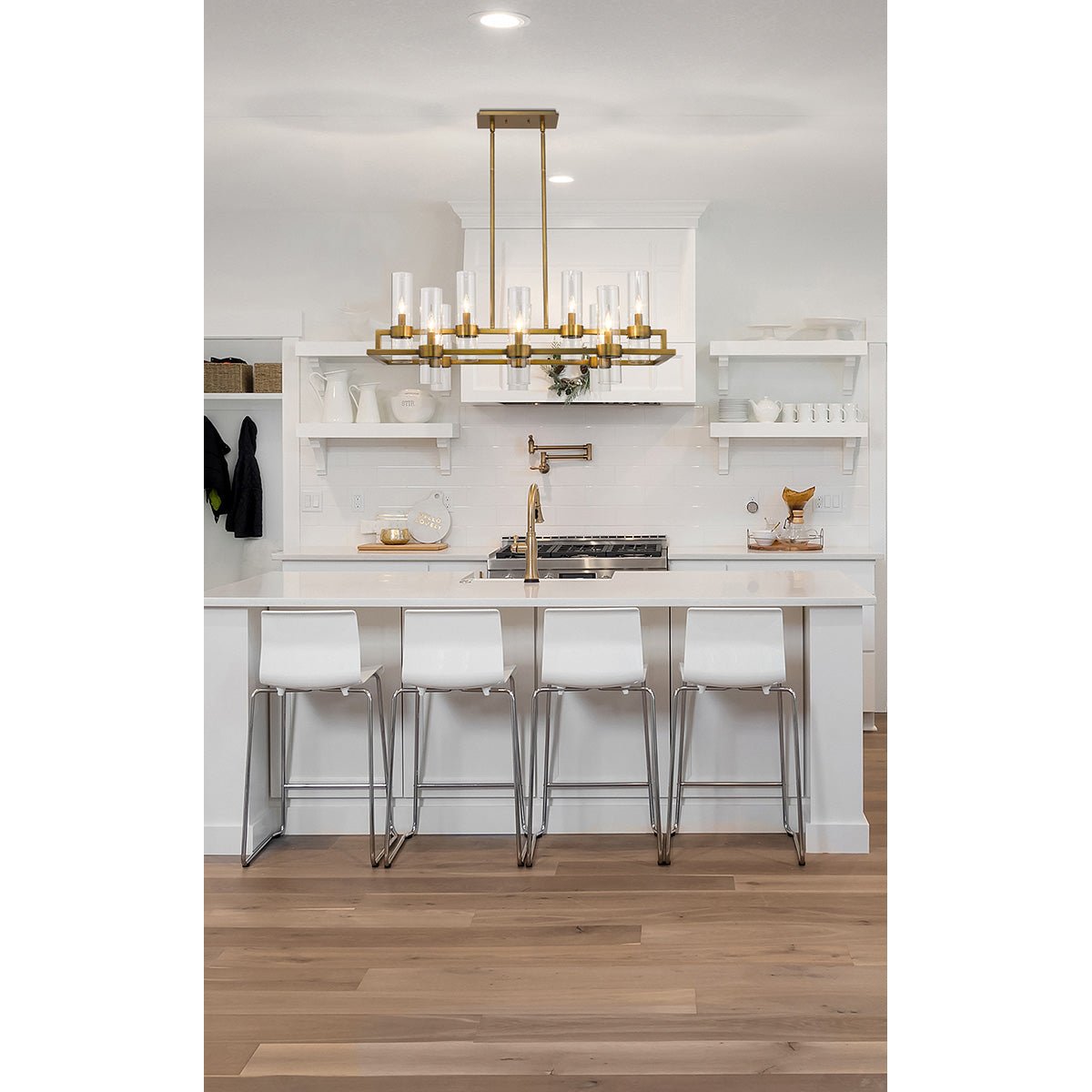 Chandelier linéaire Datus