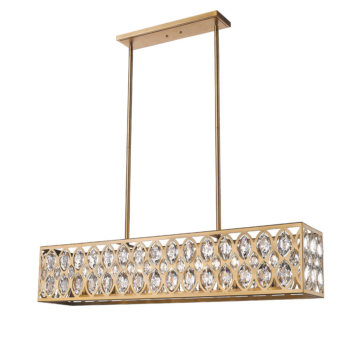 Chandelier linéaire Dealey