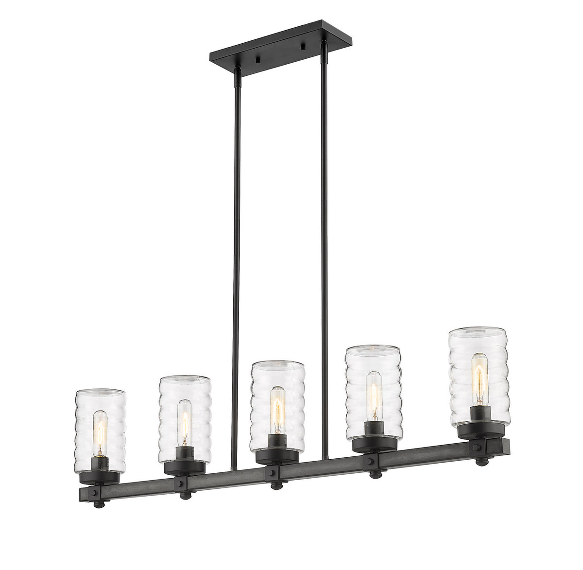 Suspension linéaire Tahoe Bardeau gris cendré – Z-Lite