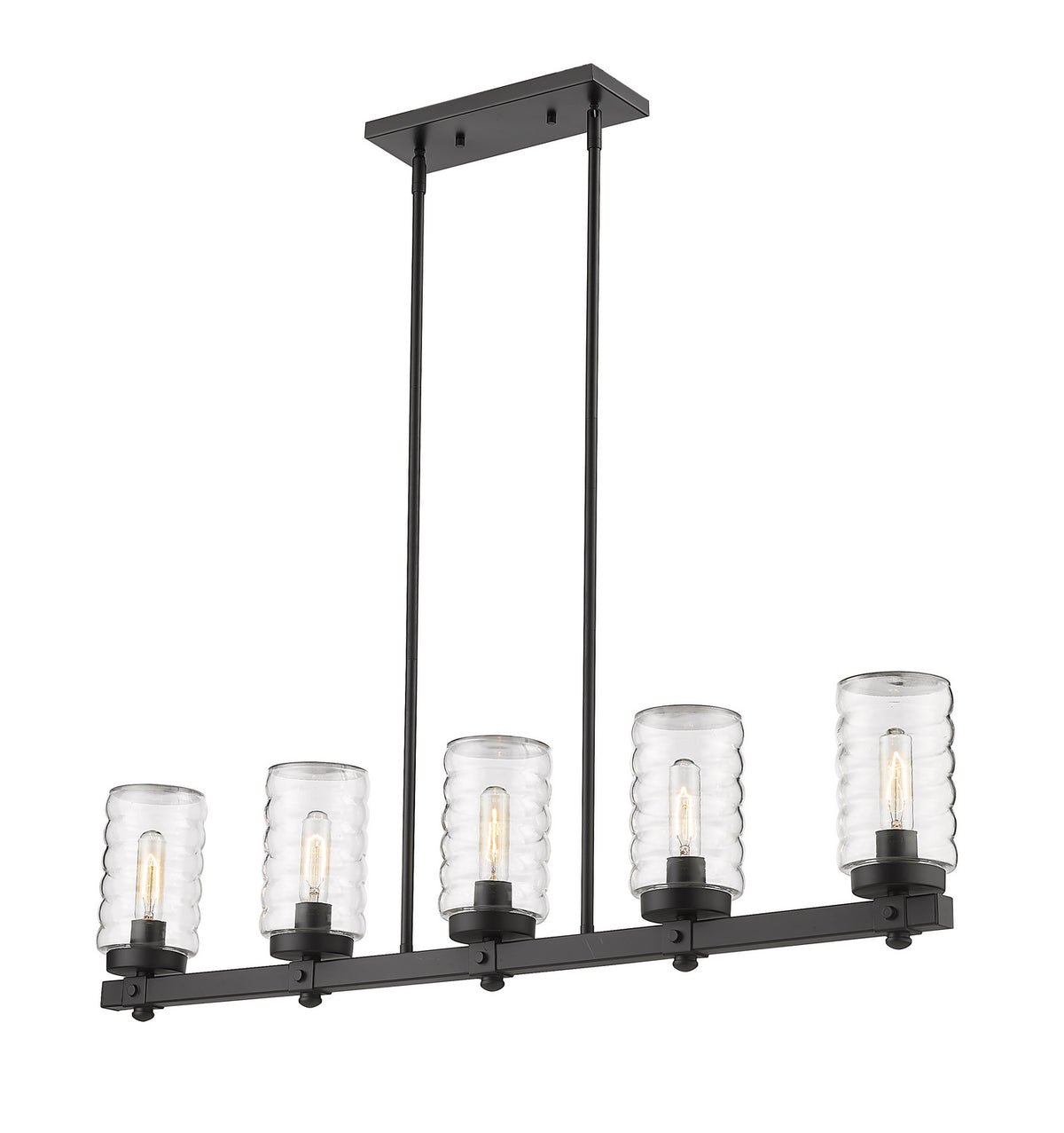 Suspension linéaire Tahoe Noir mat – Z-Lite