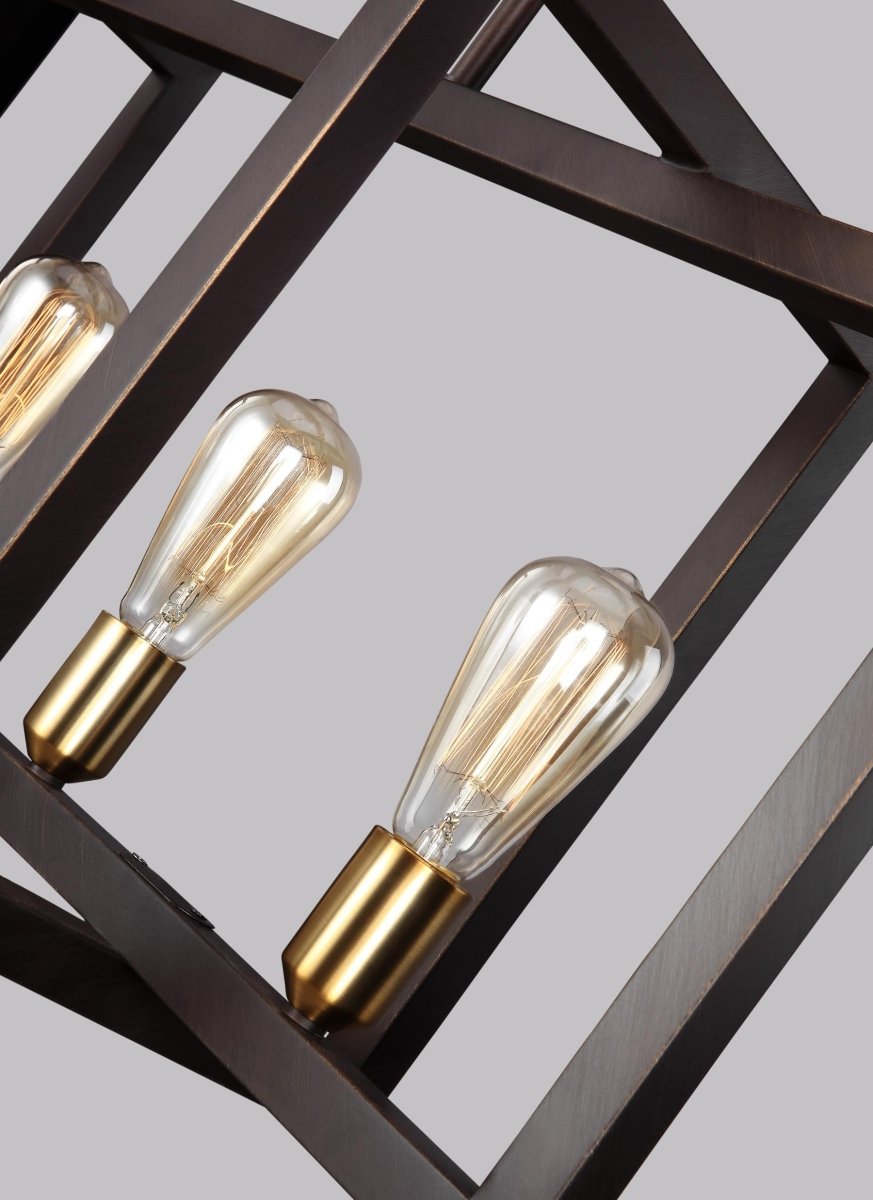Chandelier linéaire Finnegan - 40" by Visual Comfort Studio | Luminaires & cie