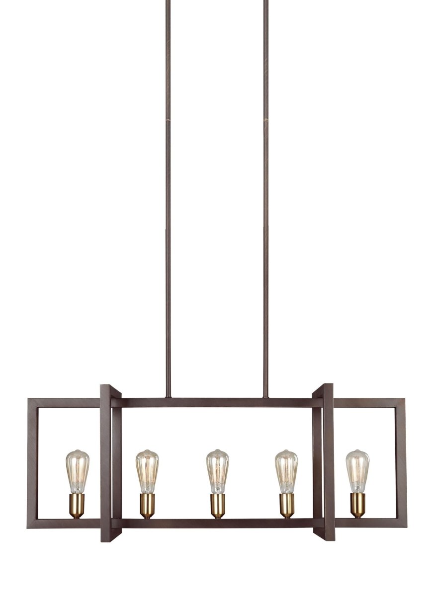 Chandelier linéaire Finnegan - 40" by Visual Comfort Studio | Luminaires & cie