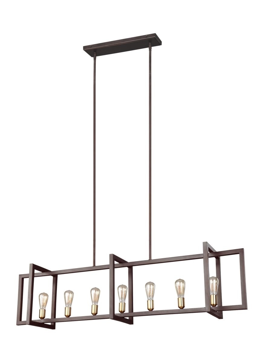 Chandelier linéaire Finnegan - 60" by Visual Comfort Studio | Luminaires & cie