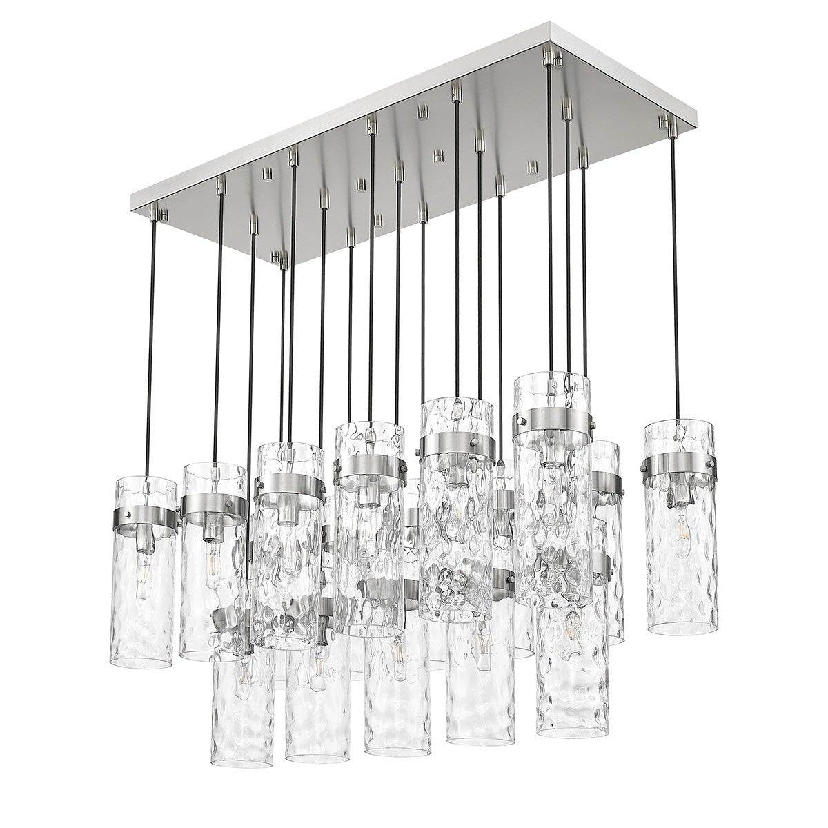 Chandelier linéaire Fontaine