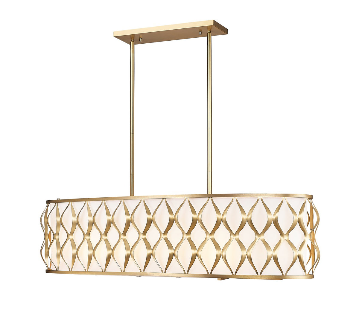 Suspension linéaire Harden Or moderne – Z-Lite