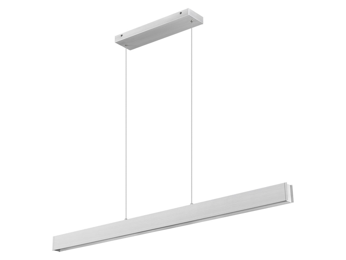 Suspension linéaire Hudson Nickel brossé, 55" – vue 4