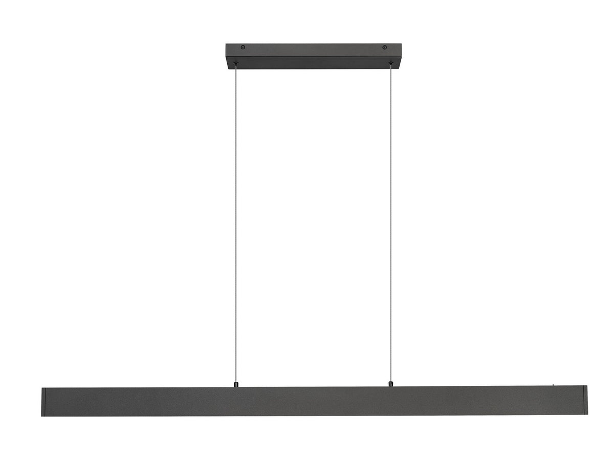 Suspension linéaire Hudson Noir mat, 55" – vue 2