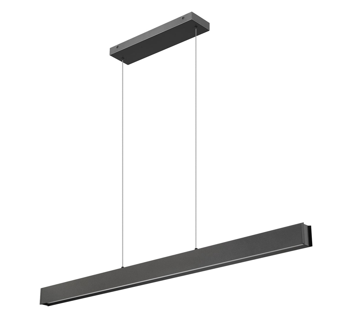 Suspension linéaire Hudson Noir mat, 55" – vue 4