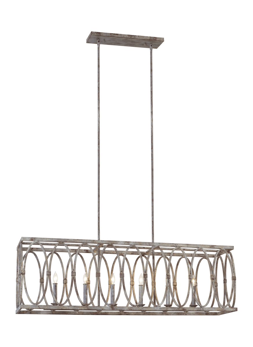 Chandelier linéaire Patrice - by Visual Comfort Studio | Luminaires & cie