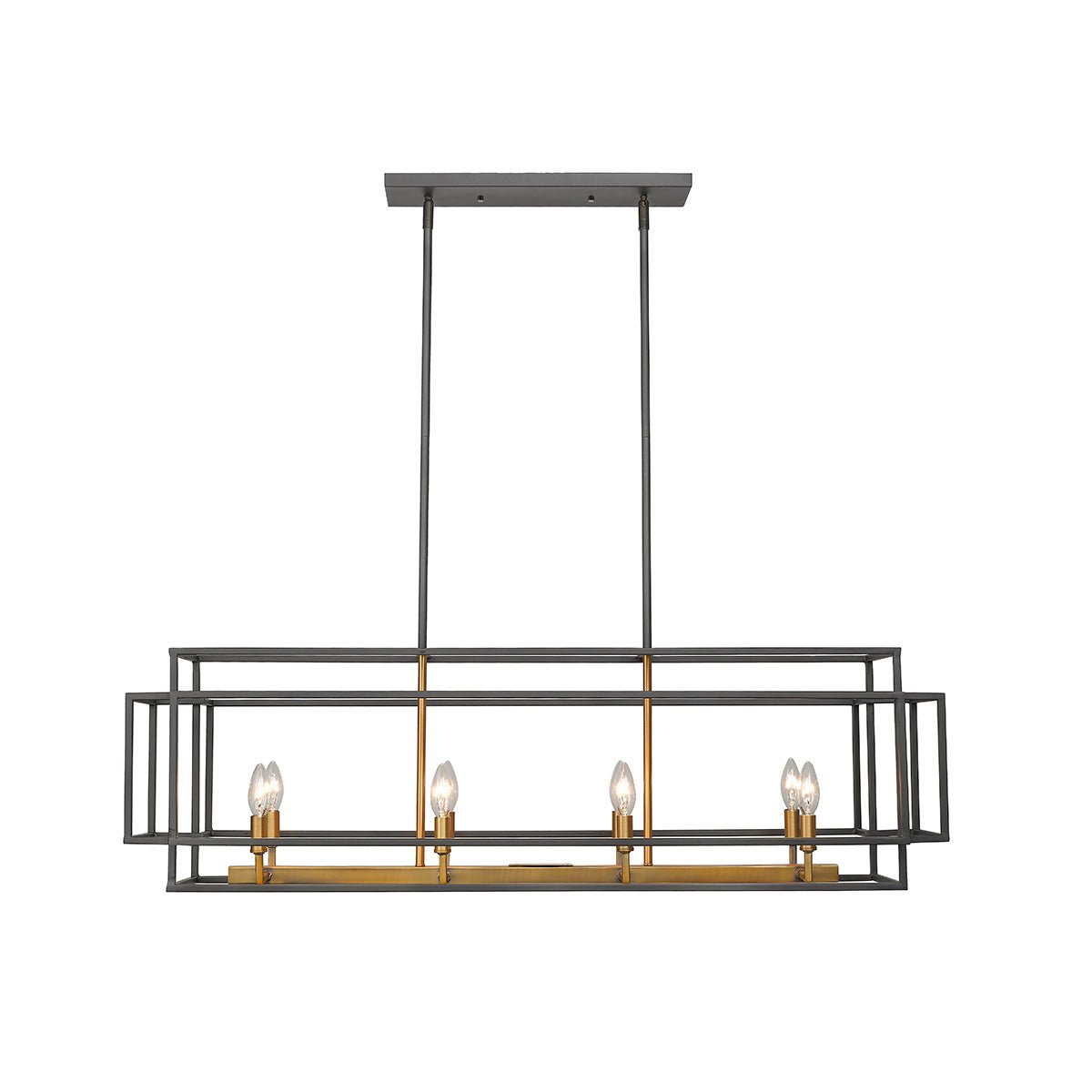 Chandelier linéaire Titania