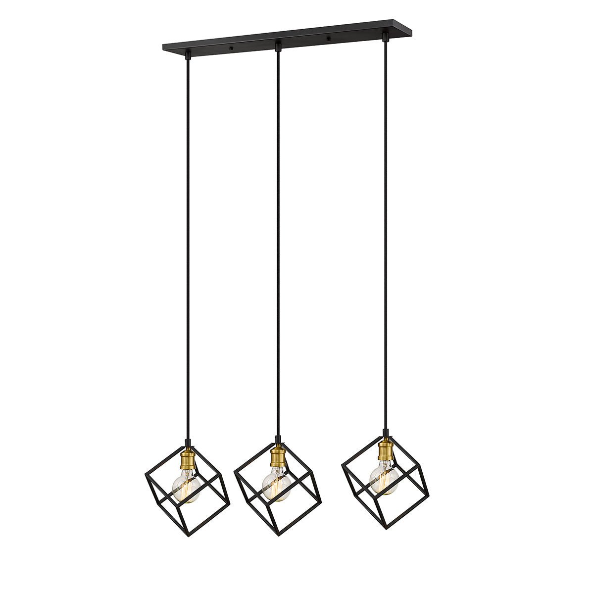 Chandelier linéaire Vertical