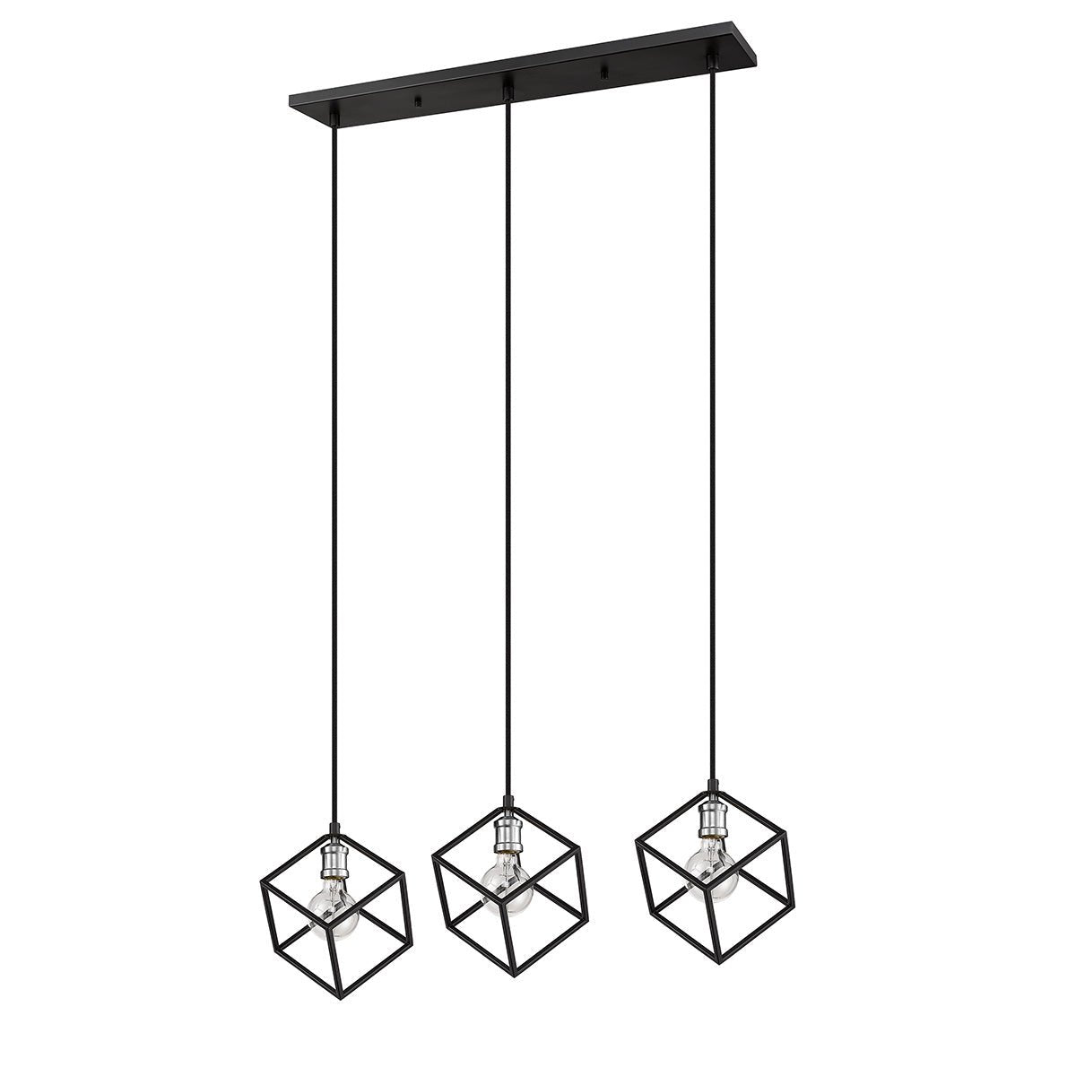 Chandelier linéaire Vertical