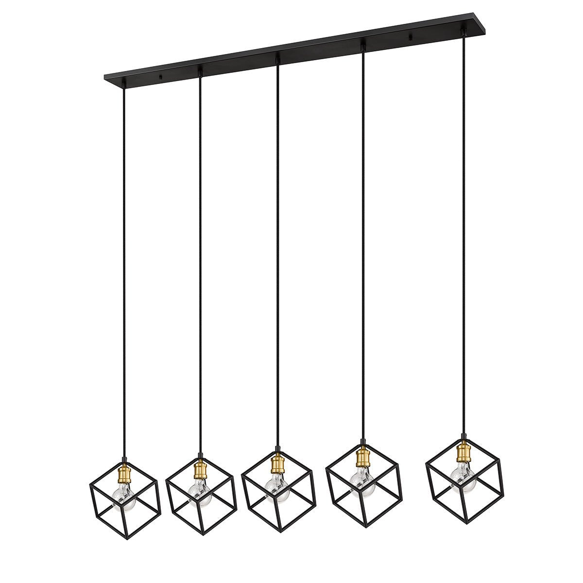 Chandelier linéaire Vertical