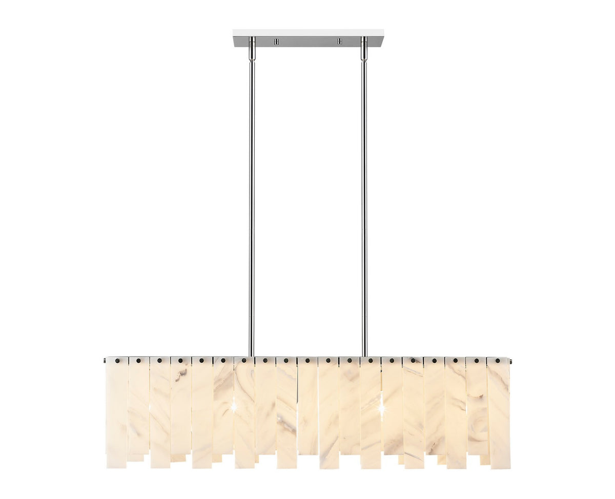 Suspension linéaire Viviana nombre ampoules 5 – vue 3