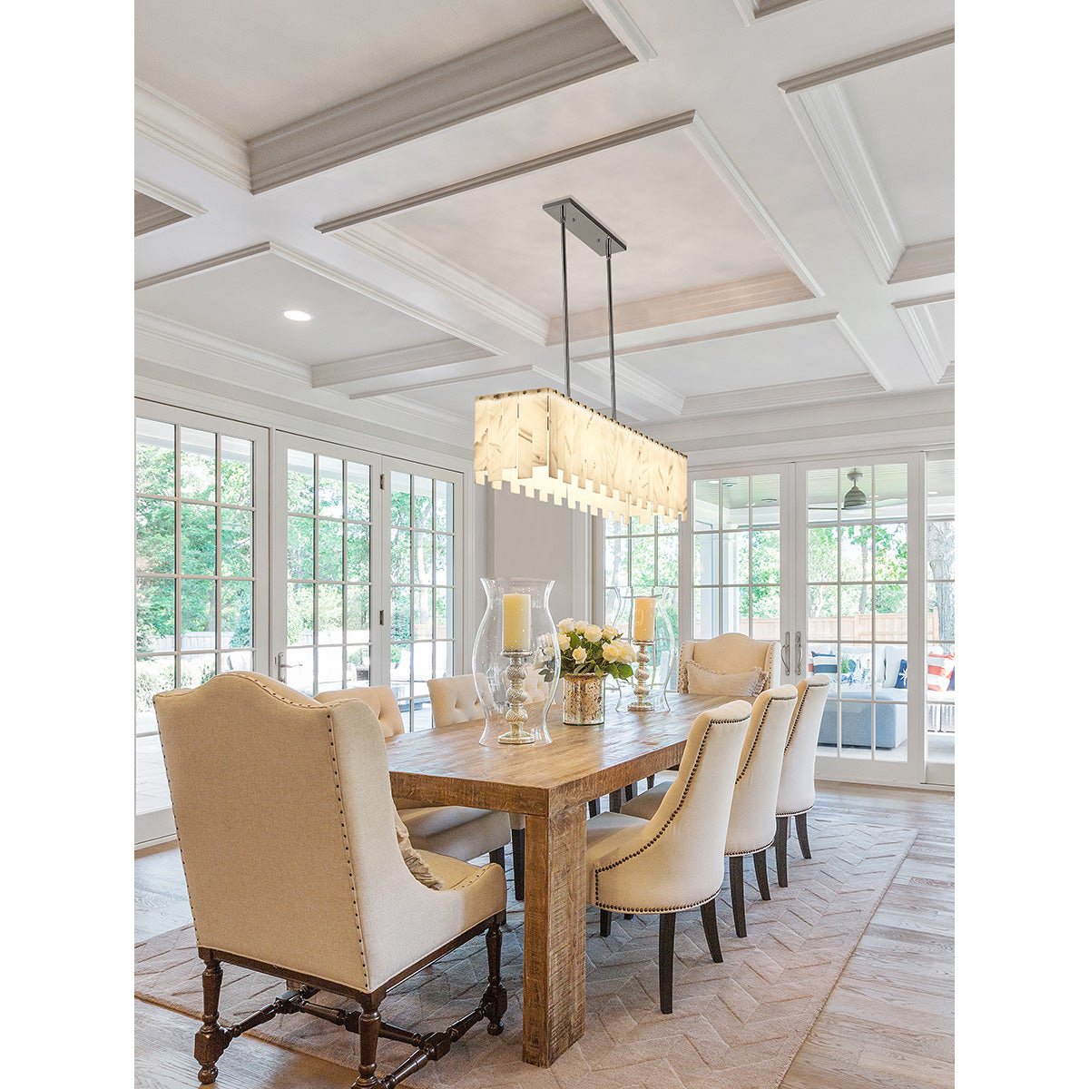 Chandelier linéaire Viviana