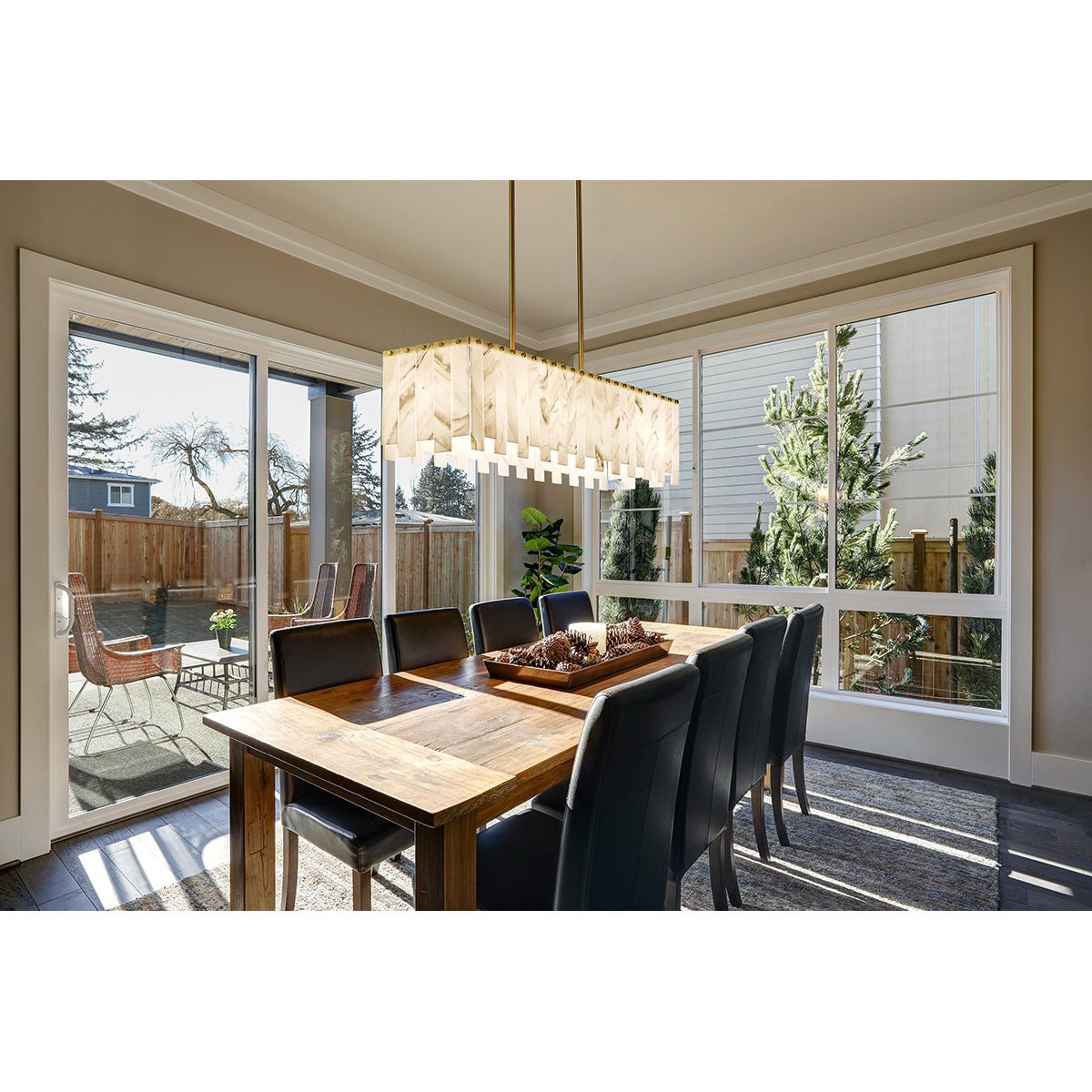 Chandelier linéaire Viviana