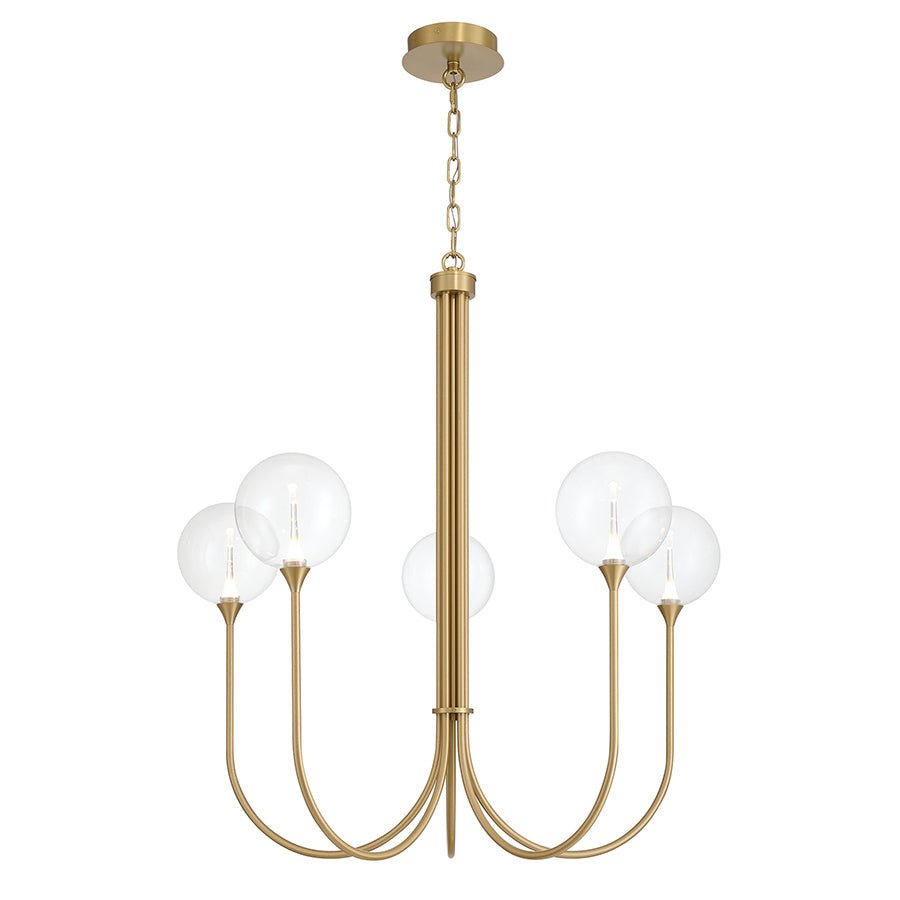 Chandelier Lisa - Or Clair 34" by Eurofase | Luminaires & cie